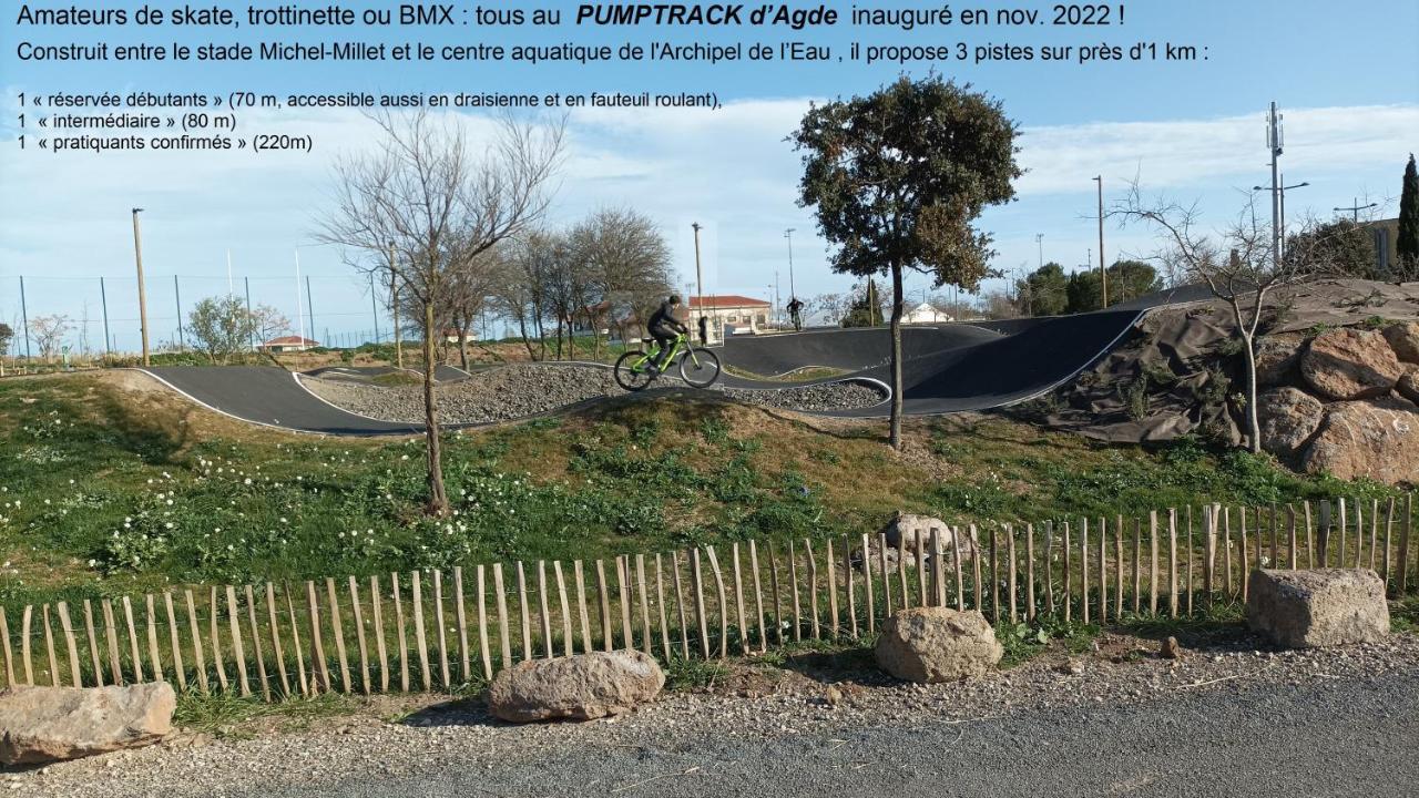 Lara 1 - Grand T2 Loggia Sans Vis-A-Vis Parking - Pres Centre-Port, Ile Des Loisirs, Plage Richelieu Agde Luaran gambar